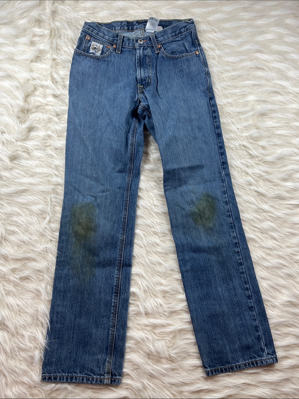 Cinch Western Jeans 29x33 Straight Leg Medium Wash